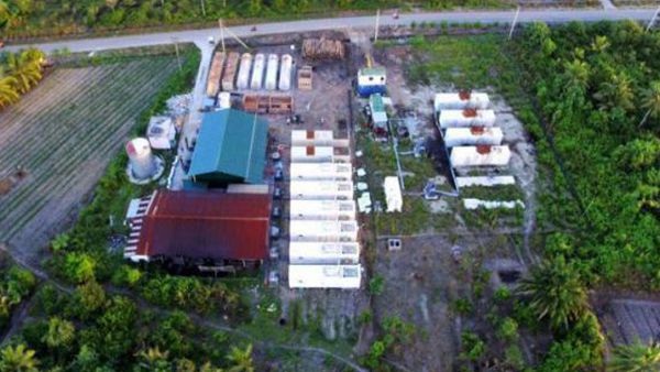 Central Eléctrica en Indonesia